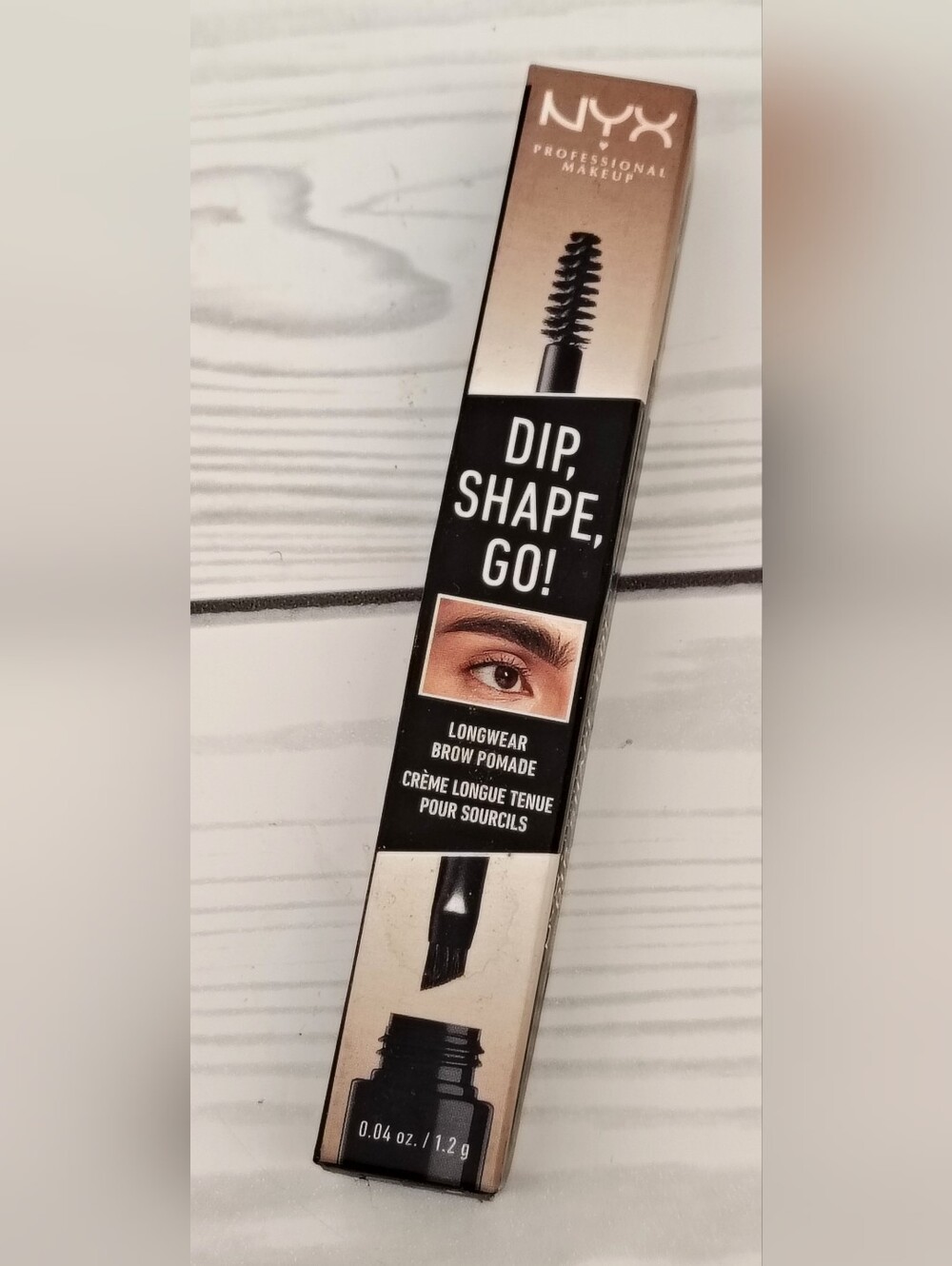 FREE w/ Purchase NYX Dip, Shape, Go! Longwear Brow Pomade - Blonde